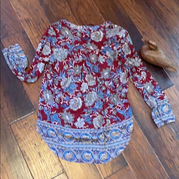 NWT Lucky Brand blouse size xs - Picture 6 of 8
